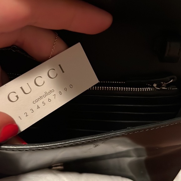 Gucci clutch/ crossbody bag with strap - Picture 3 of 12